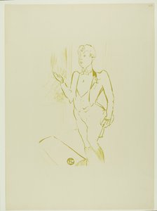 Mary Hamilton, van Le Café-Concert door Henri de Toulouse Lautrec