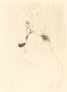 May Belfort Buigend door Henri de Toulouse Lautrec