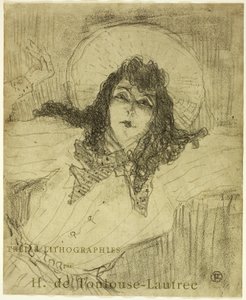 May Belfort, uit Treize Lithographies door Henri de Toulouse Lautrec