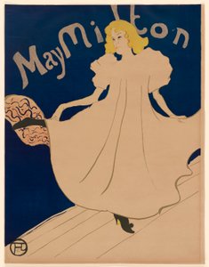 May Milton door Henri de Toulouse Lautrec