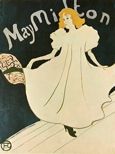 May Milton, 1895 door Henri de Toulouse Lautrec