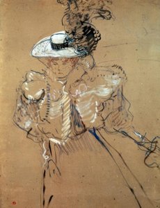Misia Natanson door Henri de Toulouse Lautrec