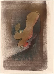Miss Loïe Fuller door Henri de Toulouse Lautrec