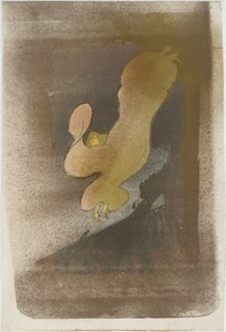 Miss Loïe Fuller, 1893 door Henri de Toulouse Lautrec