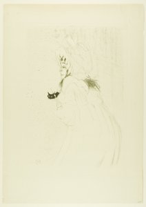 Miss May Belfort die een Buiging Maakt door Henri de Toulouse Lautrec