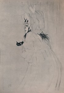 Miss May Belfort verwelkomt door Henri de Toulouse Lautrec