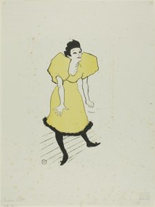 Miss Polaire door Henri de Toulouse Lautrec