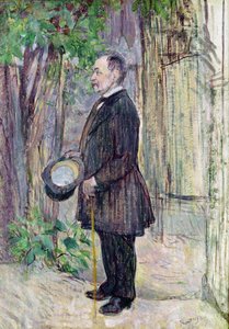 Monsieur Henry Dihau, 1891 door Henri de Toulouse Lautrec