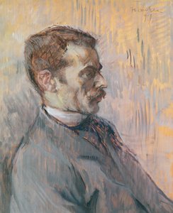 Mijn Wacht, Château de Madrid Verpleeghuis in Neuilly door Henri de Toulouse Lautrec