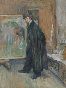 Portret van Henri Nocq, 1897 door Henri de Toulouse Lautrec