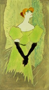 Portret van Yvette Guilbert