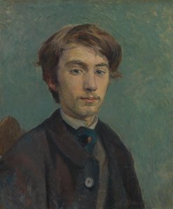 Portret van Émile Bernard door Henri de Toulouse Lautrec