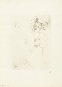 Portret van actrice Marcelle Lender in de opera Chilpéric door Henri de Toulouse Lautrec