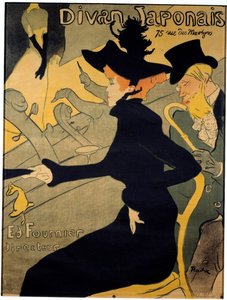 Poster voor het Parijse cabaret 