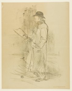 Programma voor het Gémier-benefiet door Henri de Toulouse Lautrec