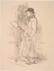 Programma van de Bénéfice Gémier door Henri de Toulouse Lautrec