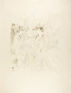 Promenade door Henri de Toulouse Lautrec