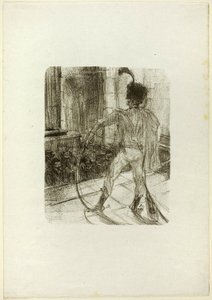 Schlomé Fuss in de Synagoge, uit Au Pied du Sinaï door Henri de Toulouse Lautrec