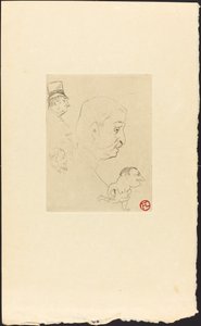 Schets door Henri de Toulouse Lautrec