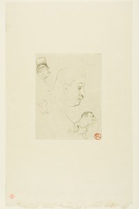 Schets door Henri de Toulouse Lautrec