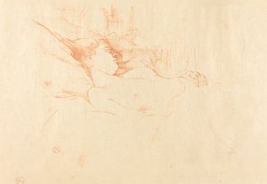 Slaap door Henri de Toulouse Lautrec