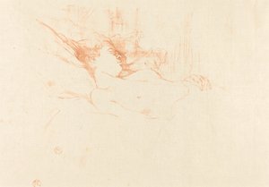 Slaap door Henri de Toulouse Lautrec