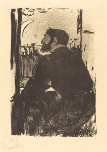 Slapeloze Nacht door Henri de Toulouse Lautrec