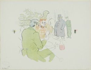 Snobisme door Henri de Toulouse Lautrec