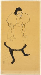 Studie door Henri de Toulouse Lautrec