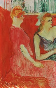 Studie voor In de salon aan de Rue des Moulins