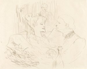 Souper in Londen, 1896
