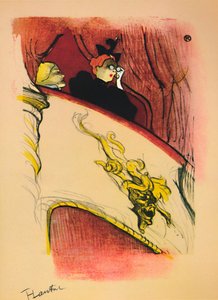 De doos met het vergulde masker, 1893, 1946 door Henri de Toulouse Lautrec