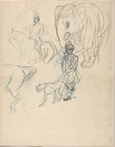 De Stoet van de Radja door Henri de Toulouse Lautrec
