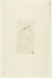 De ontdekkingsreiziger door Henri de Toulouse Lautrec