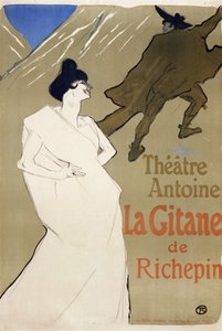 De Zigeuner, 1899 door Henri de Toulouse Lautrec