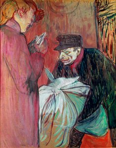 De was van het huis door Henri de Toulouse Lautrec