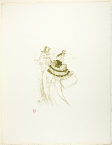 De Oude Heren door Henri de Toulouse Lautrec