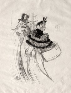 De oude heren, 1894 door Henri de Toulouse Lautrec