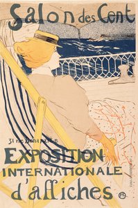 De Passagier uit Hut 54 - Zeilen op een Jacht, 1896 door Henri de Toulouse Lautrec