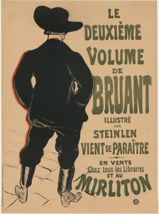 Het tweede deel door Bruant door Henri de Toulouse Lautrec
