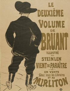 Het Tweede Deel van Bruant, 1893 door Henri de Toulouse Lautrec