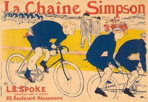 De Simpson-keten door Henri de Toulouse Lautrec