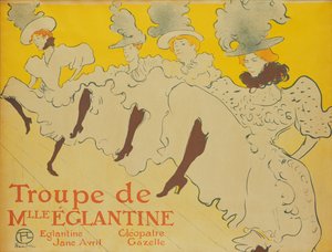 Het Gezelschap van Juffrouw Eglantine, 1896 door Henri de Toulouse Lautrec