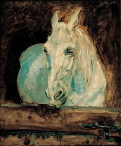 Het witte paardgazelle, 1881