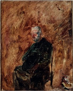 De geestelijke door Henri de Toulouse Lautrec