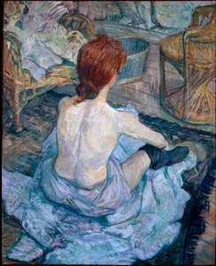 De toilet door Henri de Toulouse Lautrec