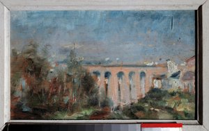 Het viaduct van Castelviel bij Albi.