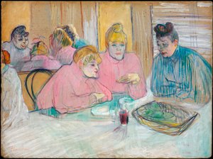 Deze dames in de refter, 1893-94 door Henri de Toulouse Lautrec
