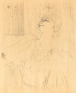 Naar Menilmontant van Bruant door Henri de Toulouse Lautrec