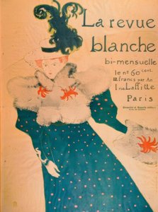 Toulouse-Lautrec / La Revue Blanche / 1895 door Henri de Toulouse Lautrec